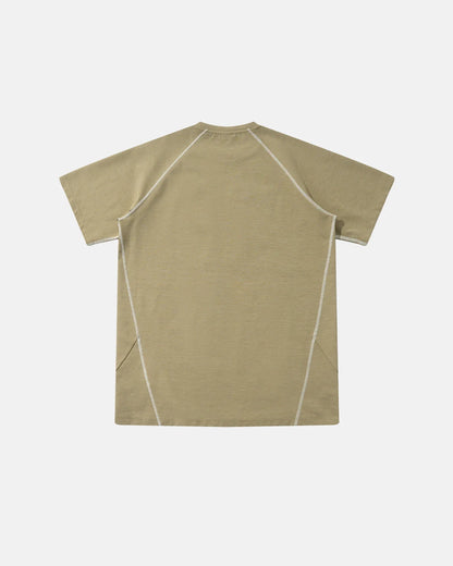 Retro Graphic Printing Raglan Tshirt | LCDEGO Streetwear