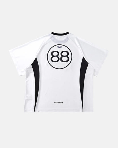 Retro Colorblock Football Jersey | LCDEGO Streetwear