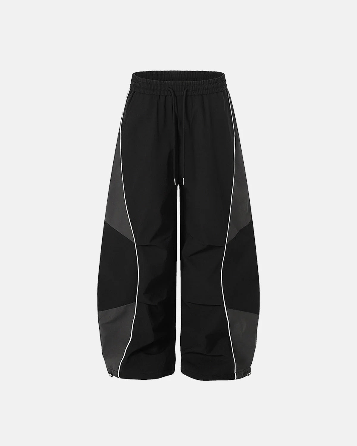 Contrast Panel Baggy Track Pants | LCDEGO Streetwear