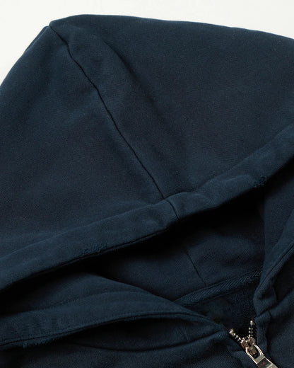 Distressed Washed Printed Zip Up Hoodies | LCDEGO Streetwear