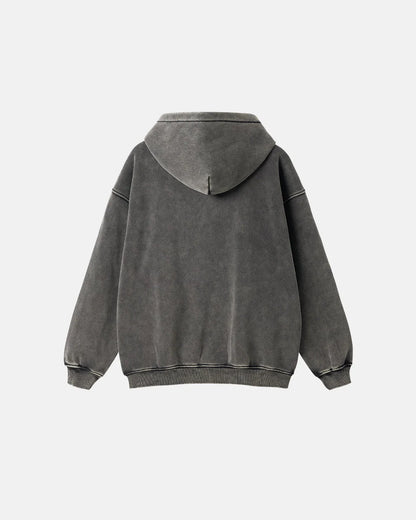 Graphic Acid Wash Zip Up Hoodies | LCDEGO Streetwear