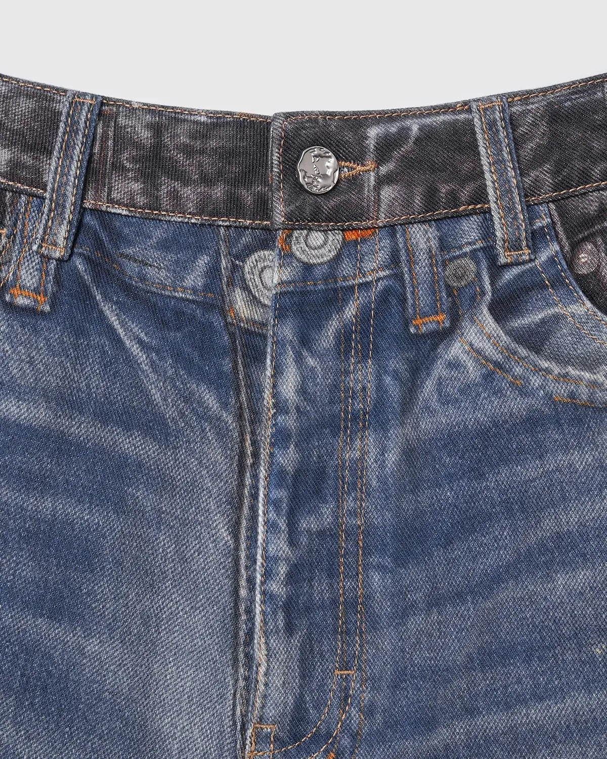 Digital Printing Baggt Jeans | Infaltion Streetwear