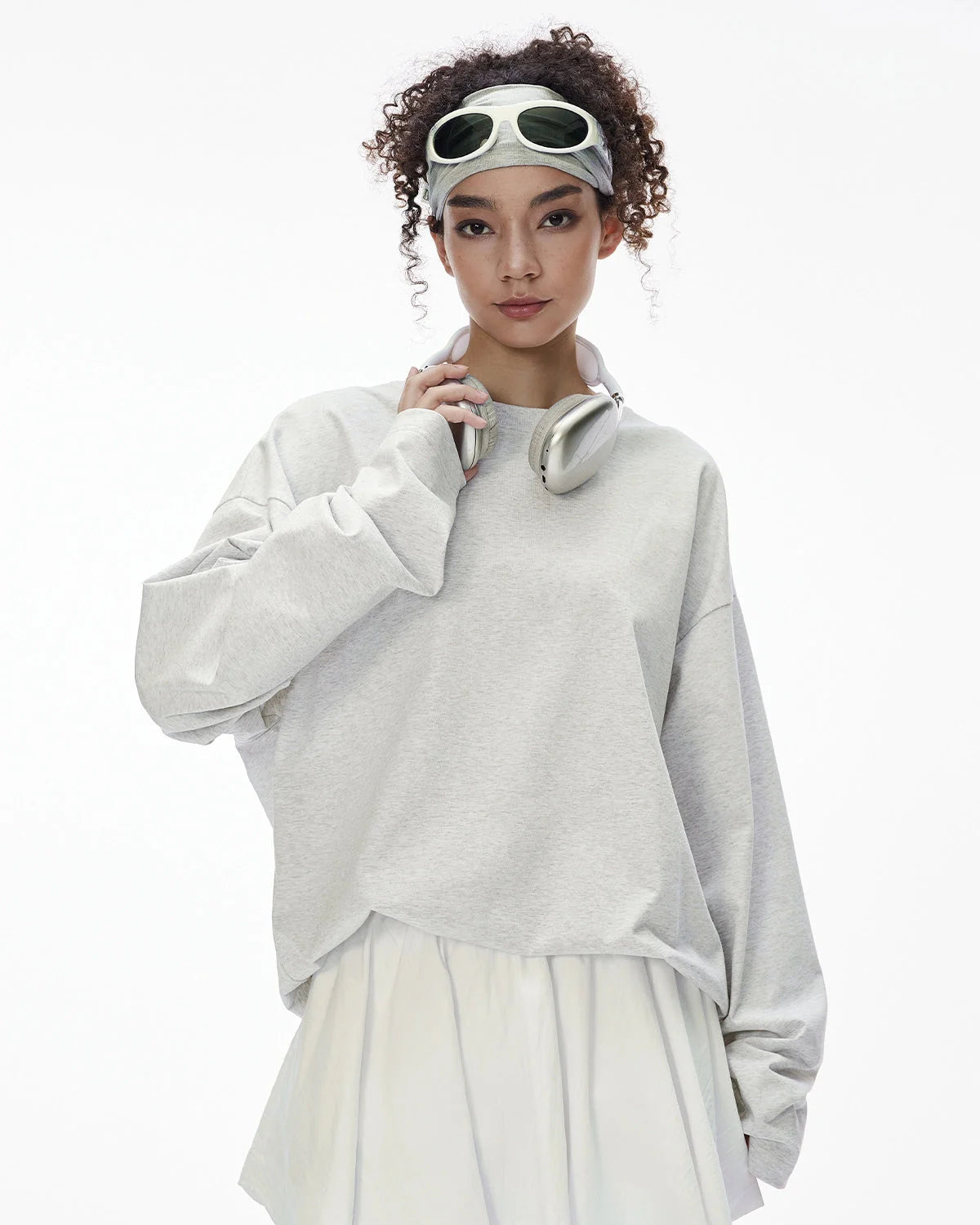 Blank Cotton Long Sleeve Tees | LCDEGO Streetwear