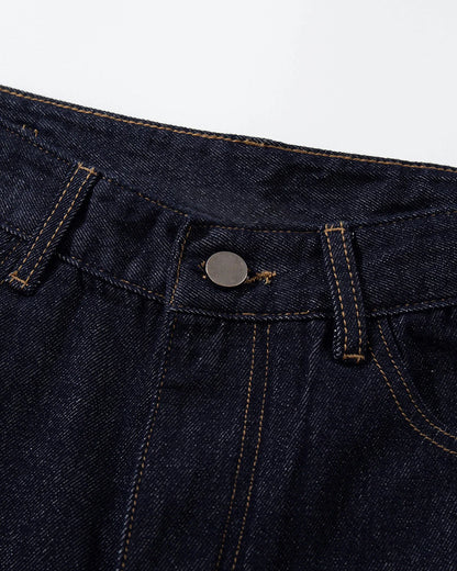 Cinch Back Baggy Denim Jorts | LCDEGO Streetwear