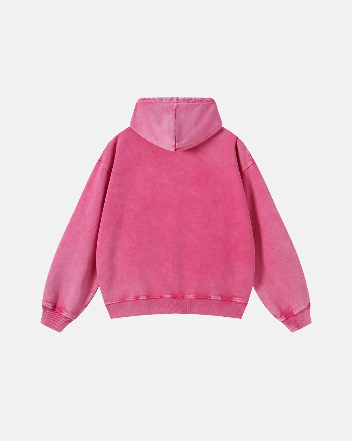 French Terry Washed Distressed Hoodies | LCDEGO Streetwear