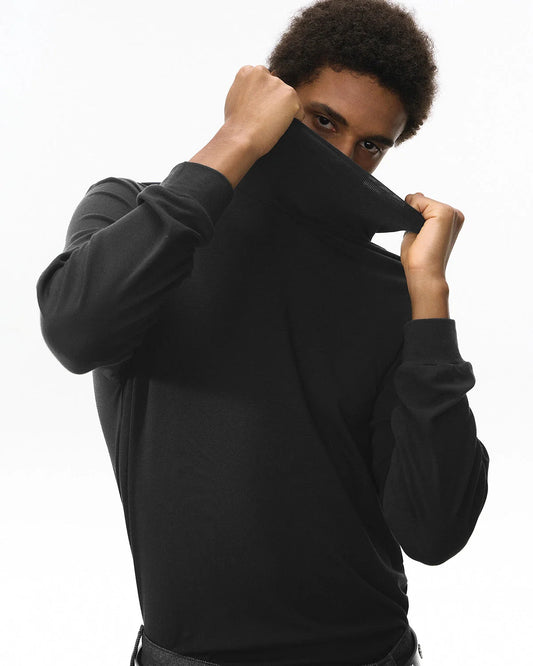 Wool-Blend Turtleneck Tees | LCDEGO Streetwear