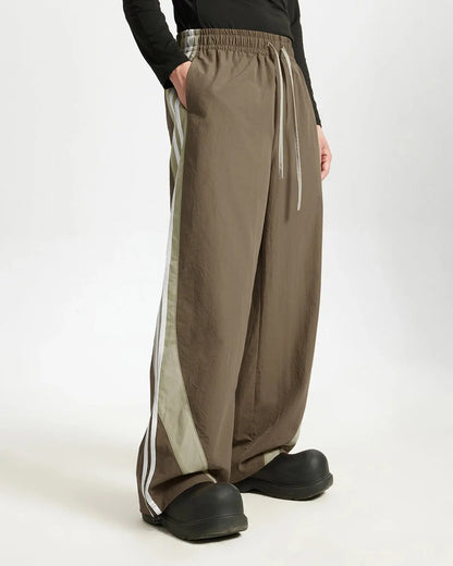 Patchwork Athleisure Track Pant Streetwear