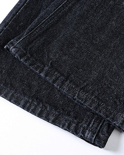 Studded Baggy Bootcut Jeans | LCDEGO Streetwear