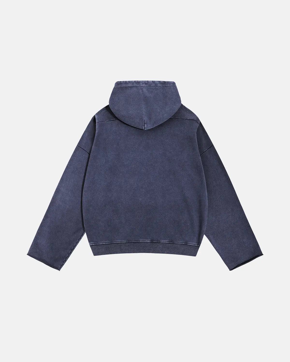 Boxy French Terry Wash Hoodie | LCDEGO Streetwear