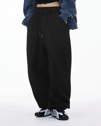 Grey Baggy Jogger Sweatpant | LCDEGO Streetwear