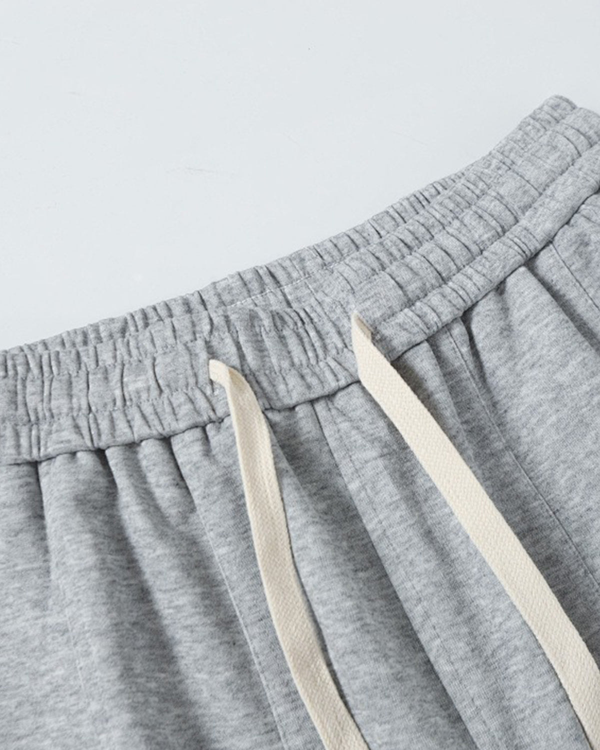 Grey Baggy Wide Leg Sweatpants | LCDEGO Streetwear