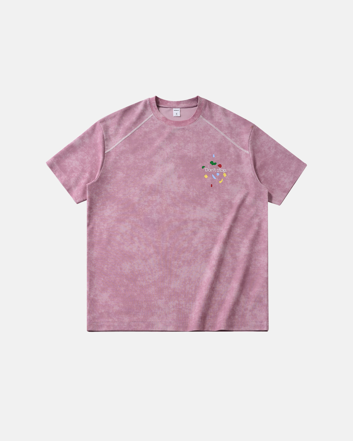 Snow Washed Puff Print T-Shirt | LCDEGO Streetwear