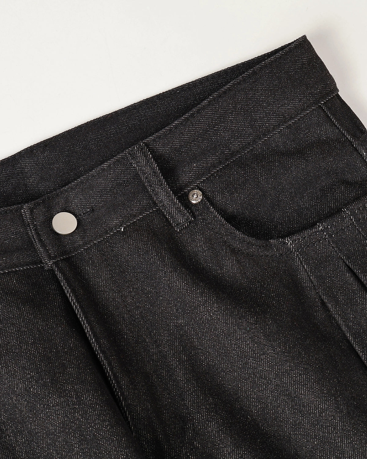 Studded Deconstructed Flared Baggy Jeans | LCDEGO Streetwear