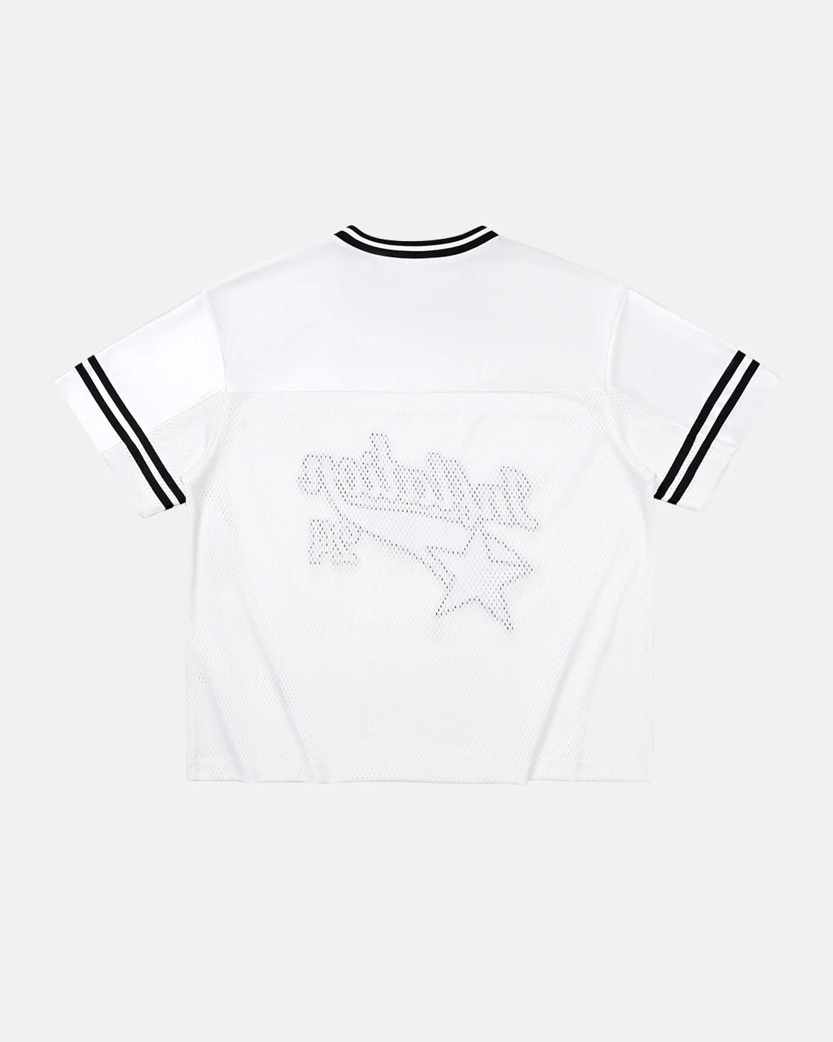 Mesh Patachwork Printing Jersey | LCDEGO Streetwear