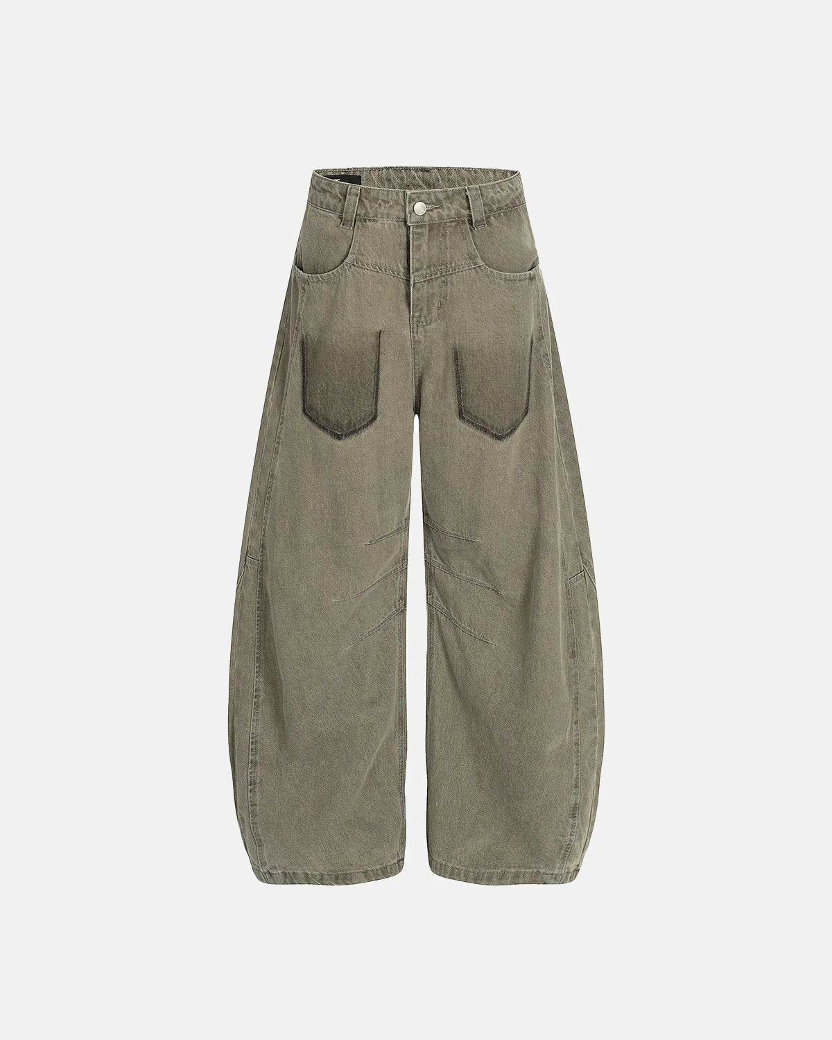Deconstructed Cargo Baggy Jeans | LCDEGO Streetwear