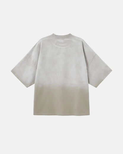 Monkey Washed Towel Embroidery Tshirt | LCDEGO Streetwear