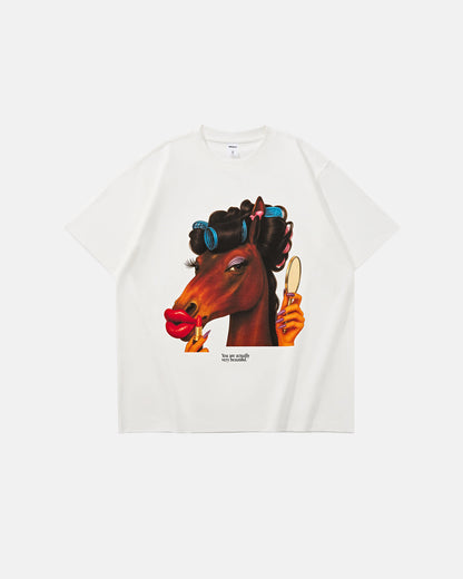 Funny Graphic Cotton T-shirt | LCDEGO Streetwear