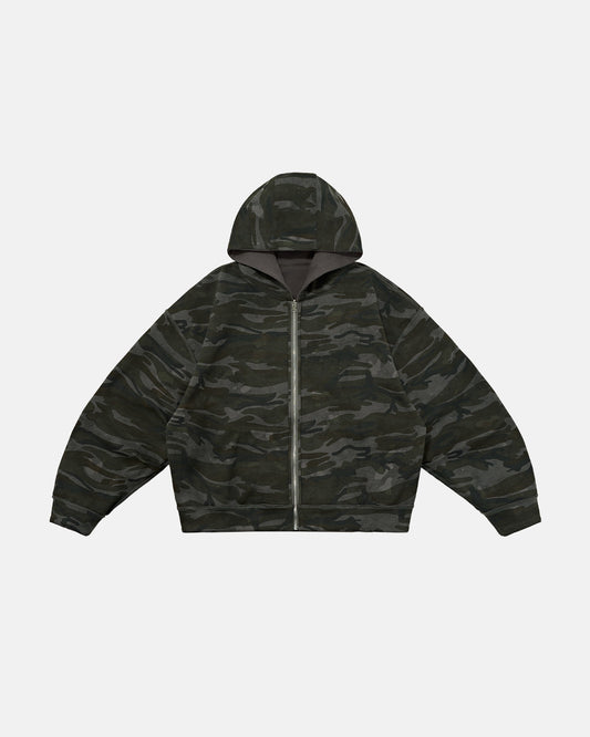 Camo Reversible  Zip Up Jackets | LCDEGO Streetwear
