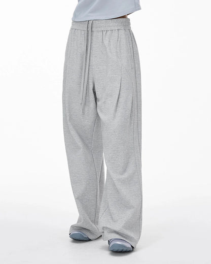 Deconstructed Wide Leg Sweatpants | LCDEGO Streetwear