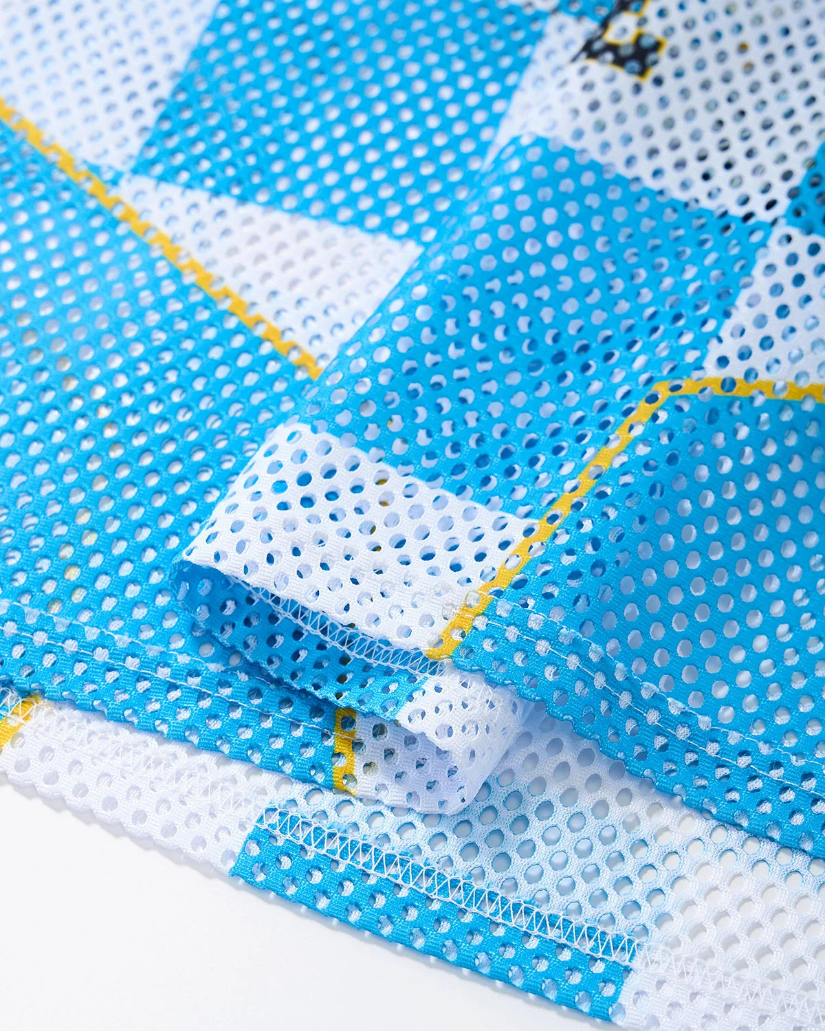 Varsity Checkerboard Mesh Jersey | LCDEGO Streetwear