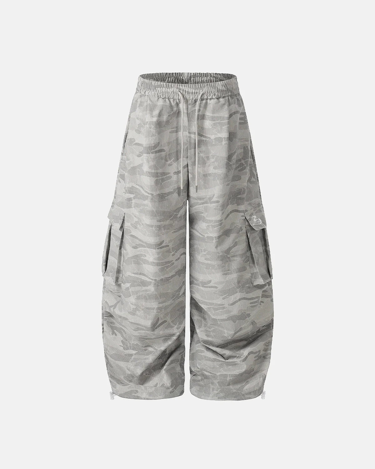 Camouflage Cargo Barrel Pants | LCDEGO Streetwear