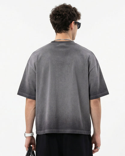 faded grey streetwear tee