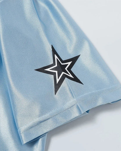 Mesh Patchwork Oversized Jersey | LCDEGO Streetwear