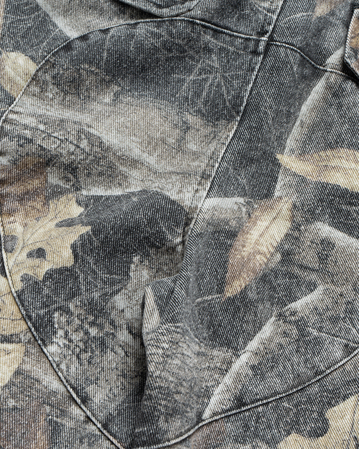 Realtree Camo Cargo Denim Shorts | LCDEGO Streetwear
