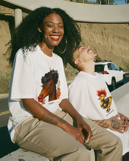 Funny Graphic Cotton T-shirt | LCDEGO Streetwear