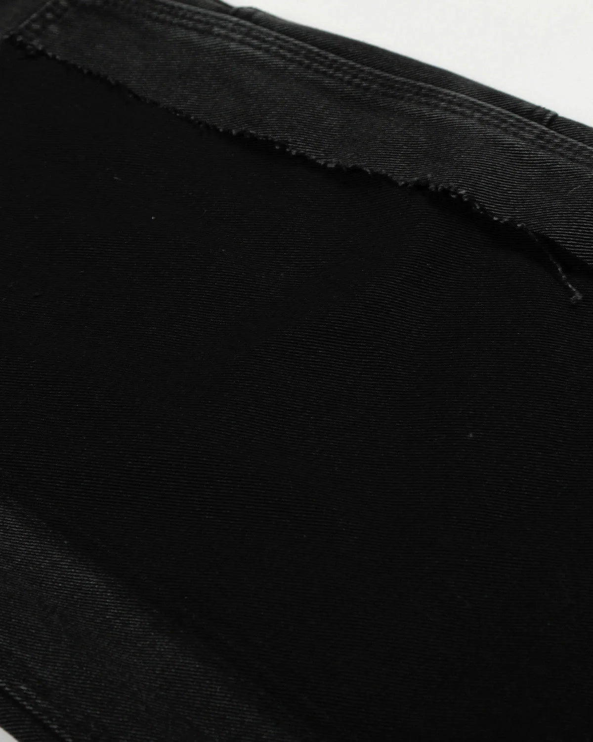 Black Patchwork Barrel Jeans | LCDEGO Streetwear