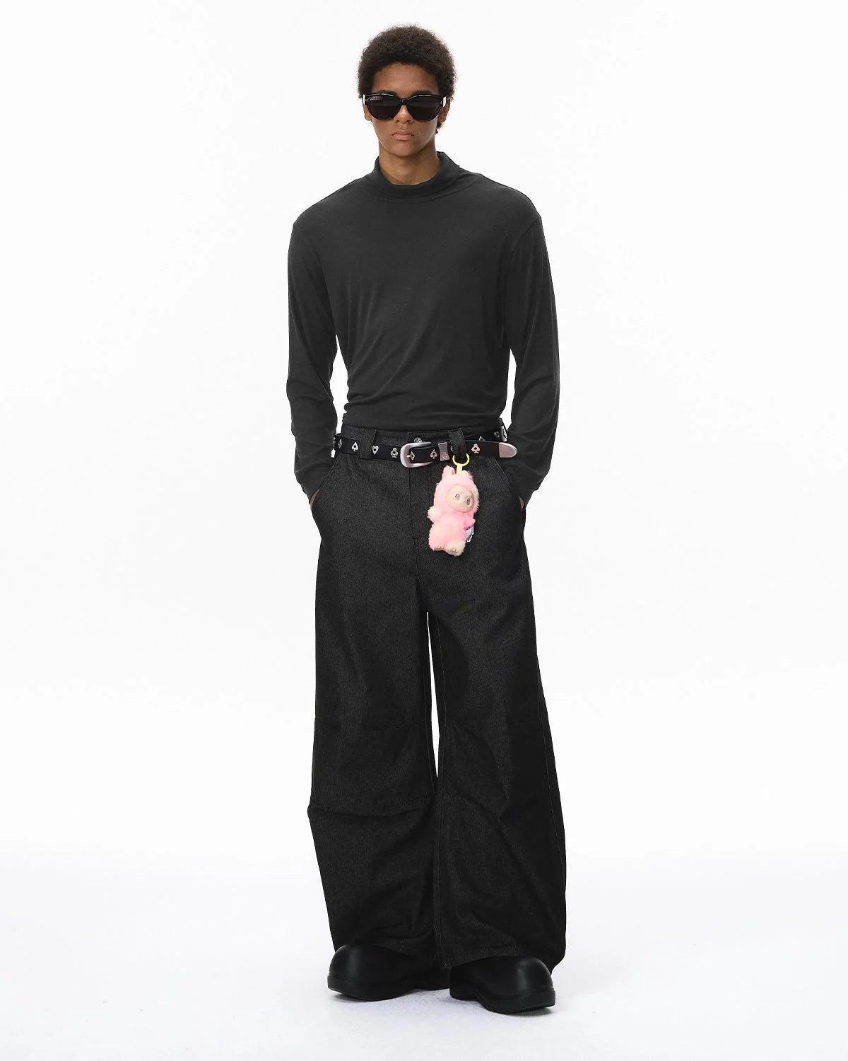 Wool-Blend Turtleneck Tees | LCDEGO Streetwear