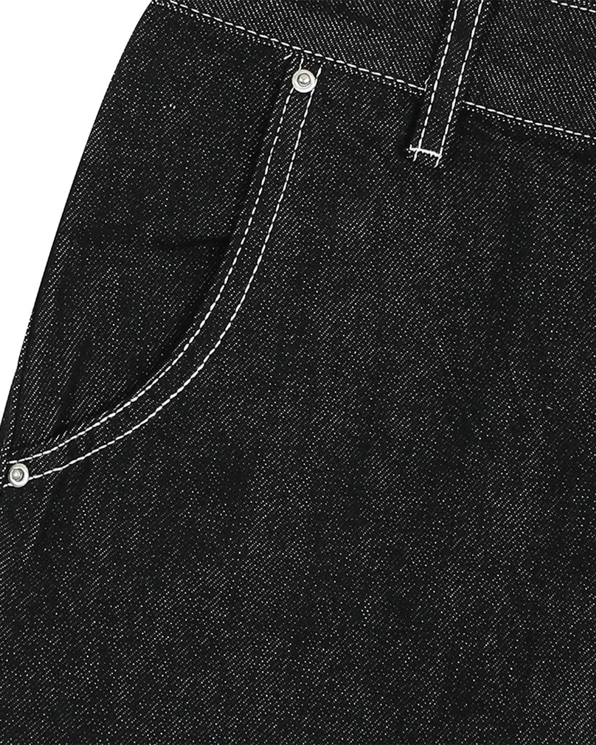 Raw Denim Cargo Longline Shorts | LCDEGO Streetwear