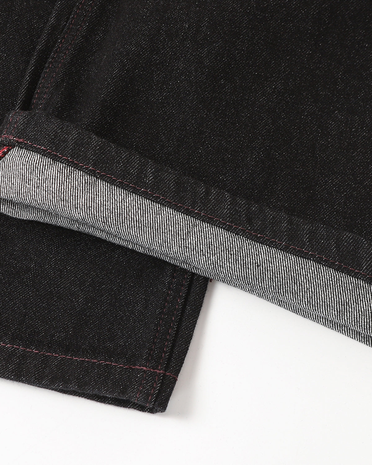 Stitching Deconstructed Raw Bootcut Jeans | LCDEGO Streetwear