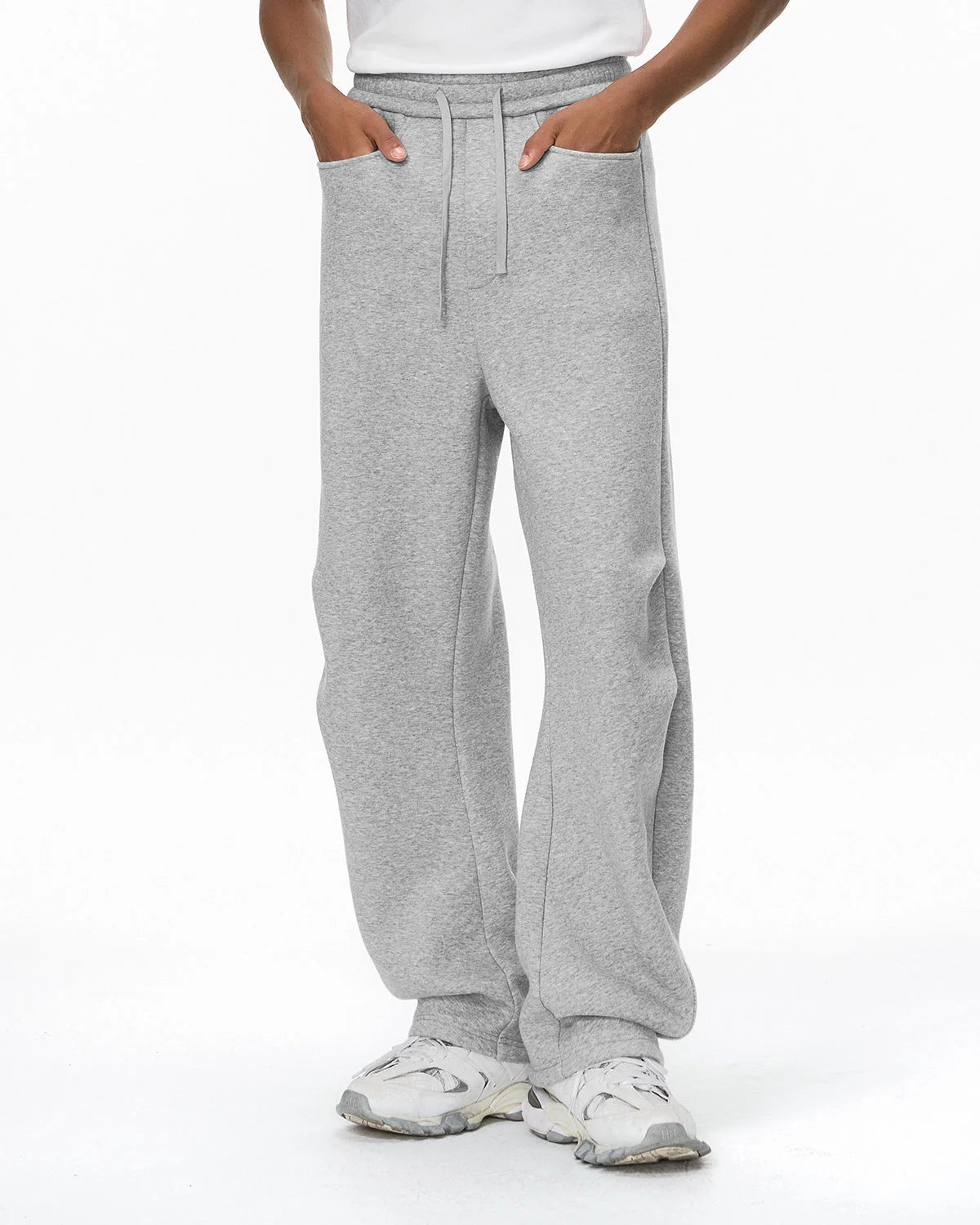 Solid Color Fleece Barrel Sweatpant | LCDEGO Streetwear