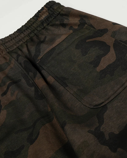Camo Fleece Barrel Sweatpant | LCDEGO Streetwear