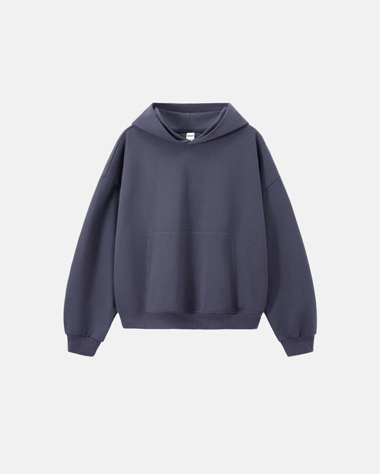 Blank Boxy Fit French Terry Hoodies | LCDEGO Streetwear