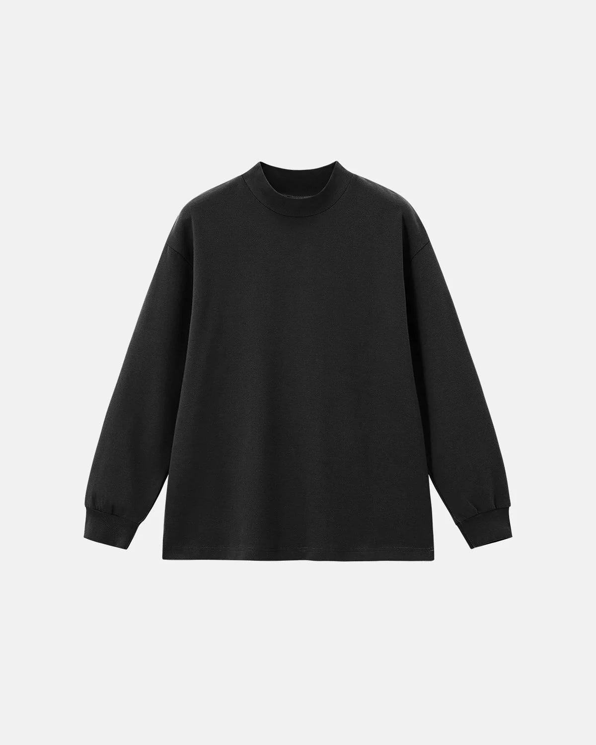 Soft Touch Mock Neck Sweatshirts | LCDEGO Streetwear