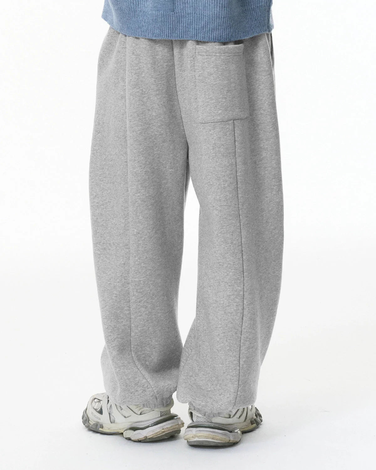 Grey Baggy Jogger Sweatpant | LCDEGO Streetwear