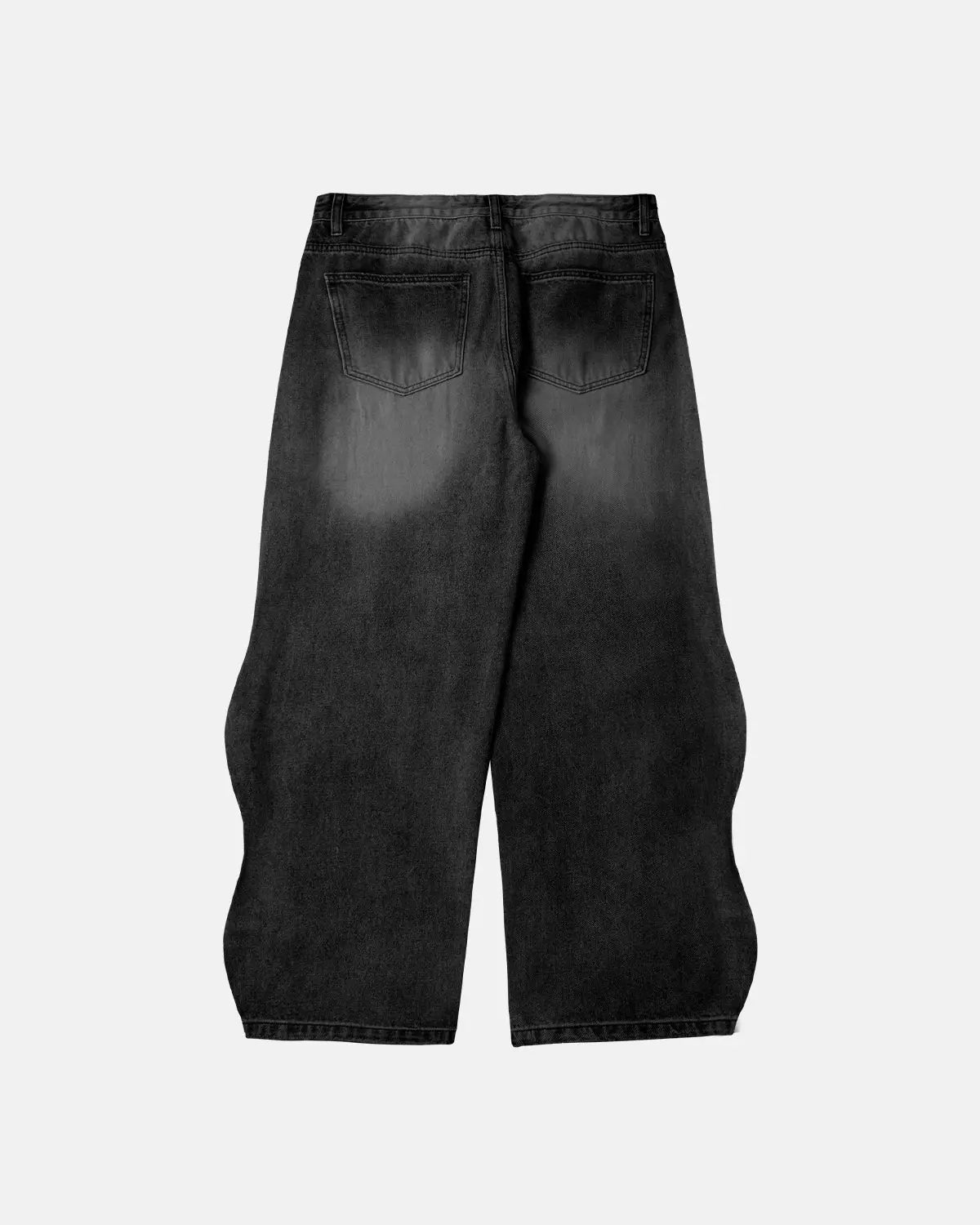 LCDEGO Brand Washed Baggy Denim Pants