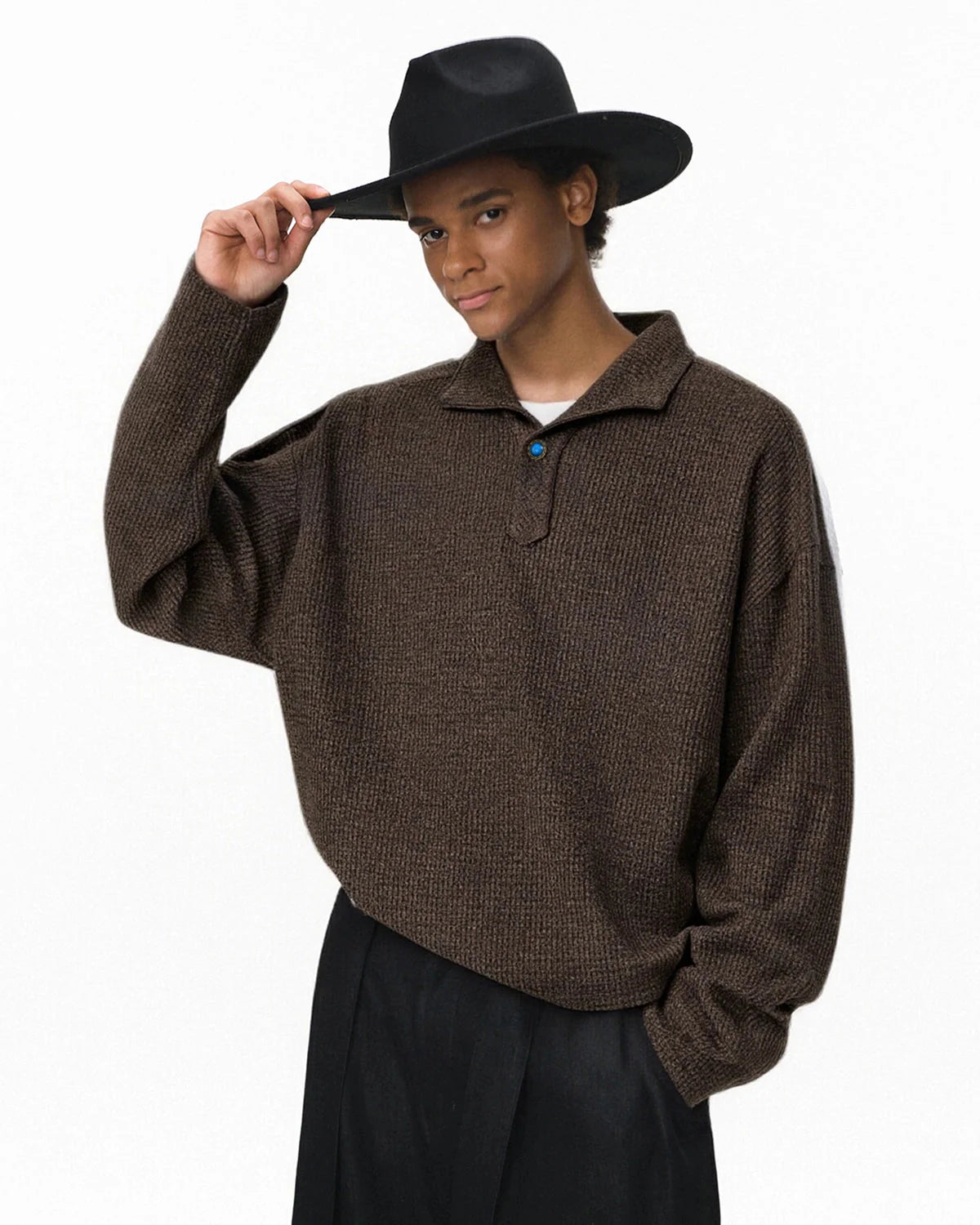 Old Money Style Knitwear POLO Shirts | LCDEGO Streetwear