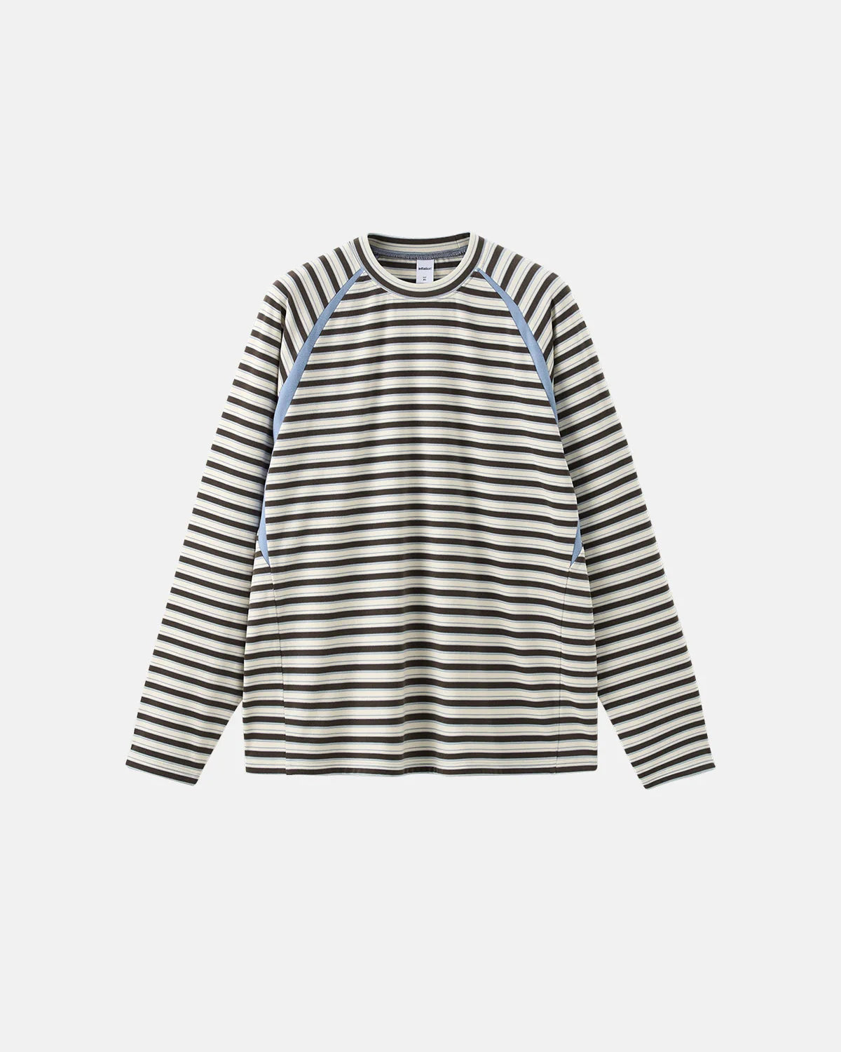 Patchwork Striped Long Sleeve Tees | LCDEGO Streetwear