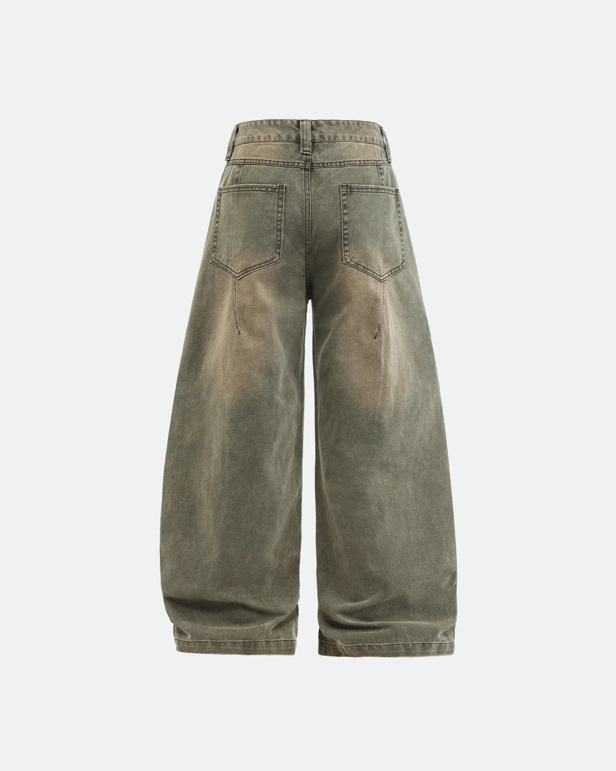 Retro Acid Wash Baggy Cargo Pants | LCDEGO Streetwear
