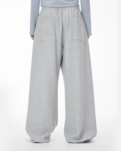 Deconstructed Wide Leg Sweatpants | LCDEGO Streetwear