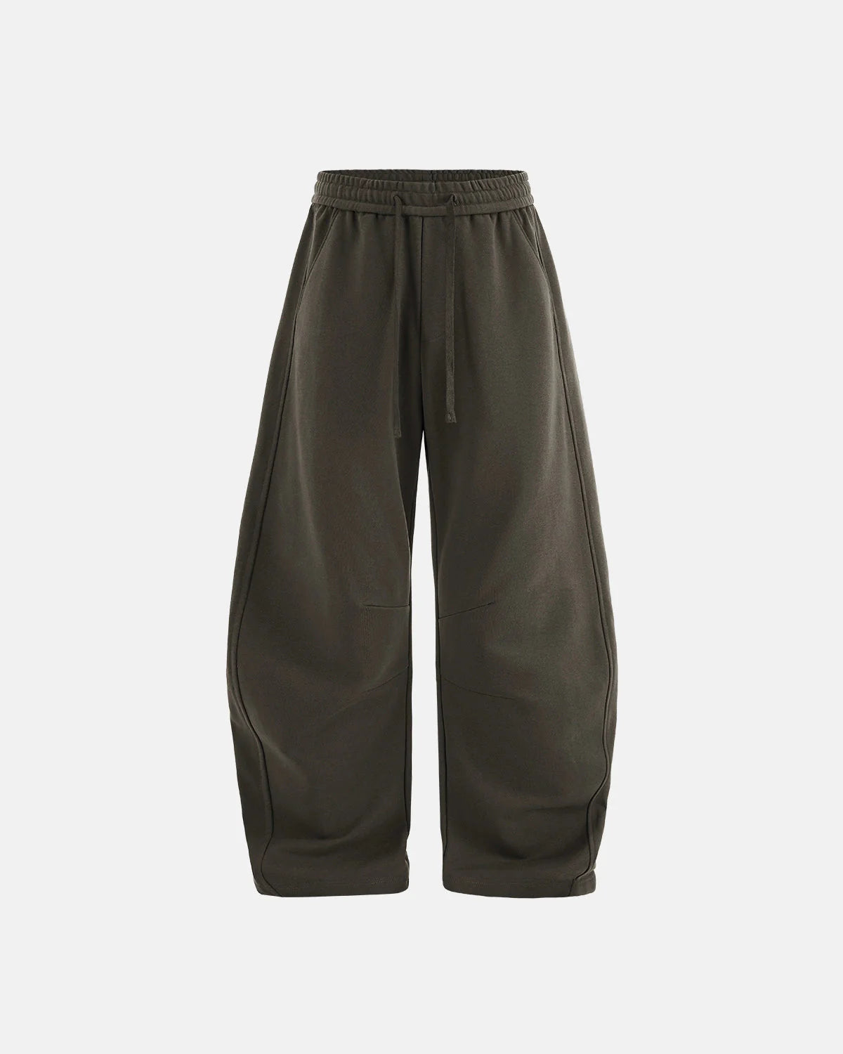 Grey French Terry Barrel Sweatpant | LCDEGO Streetwear