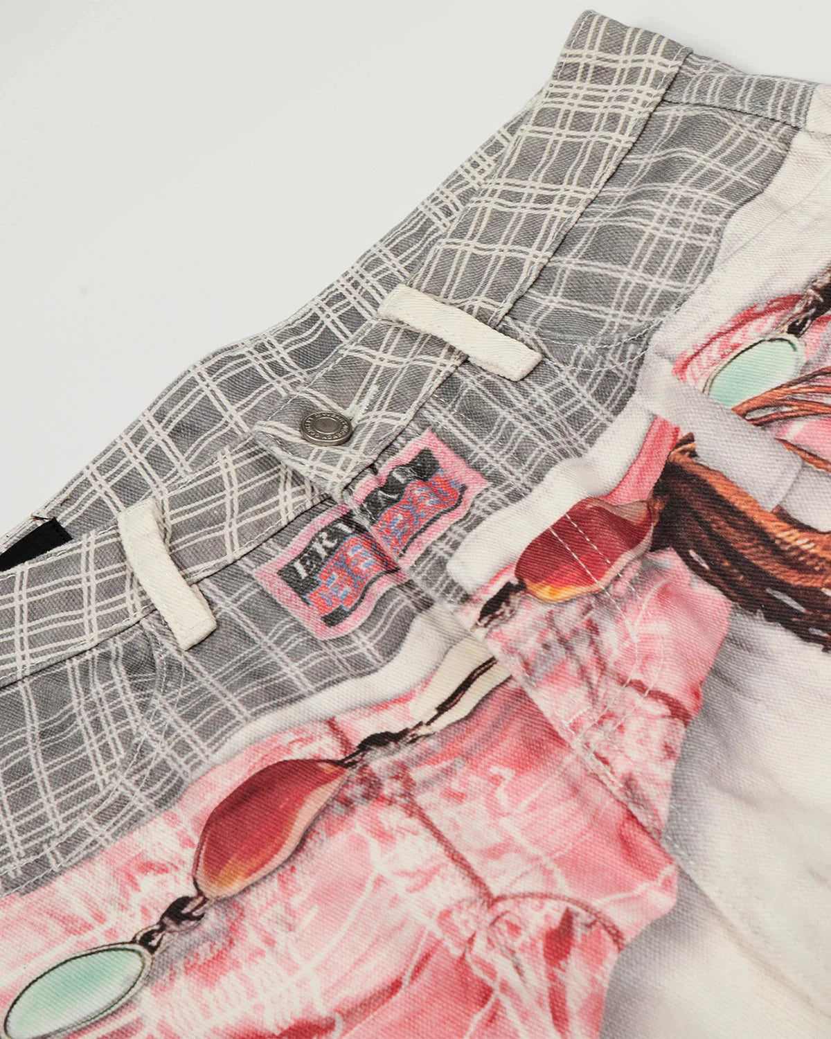 Digital Printing Baggy Jeans | LCDEGO Streetwear