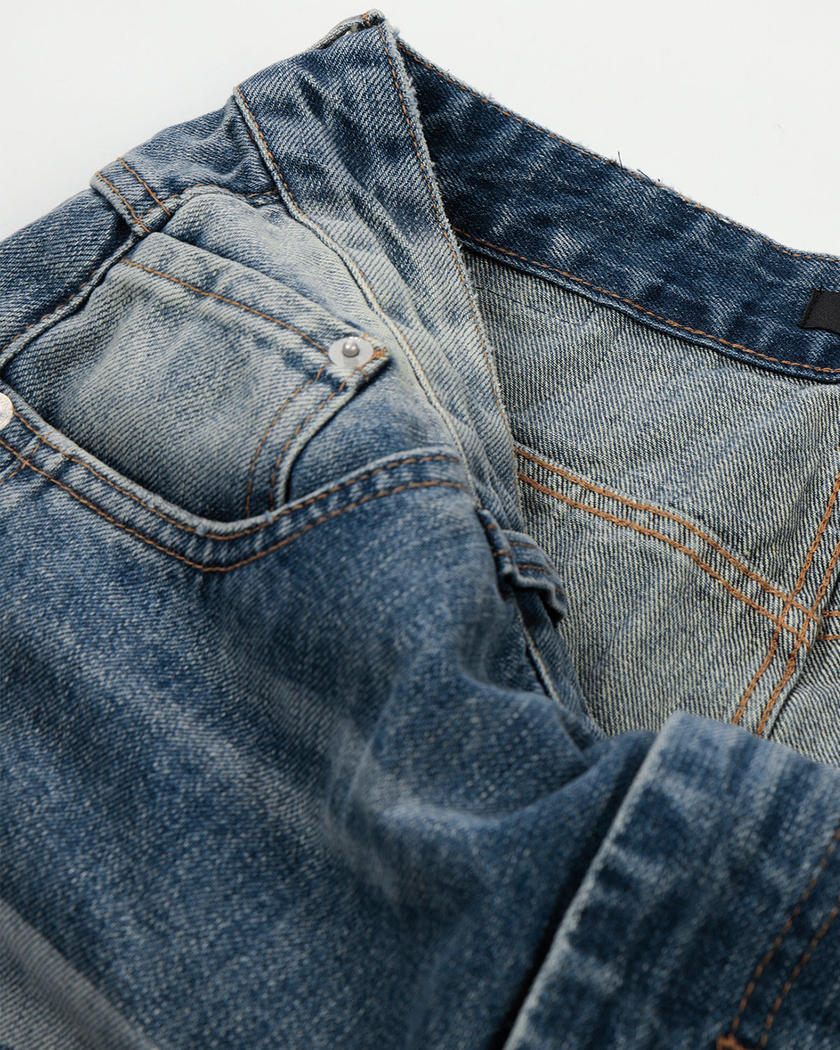 Acid Washed Super Baggy Jeans | LCDEGO Streetwear