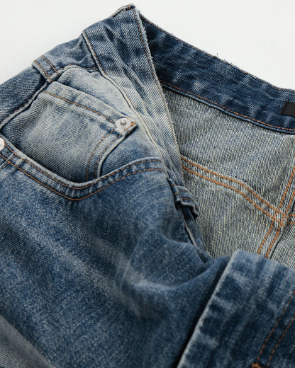Acid Washed Super Baggy Jeans | LCDEGO Streetwear