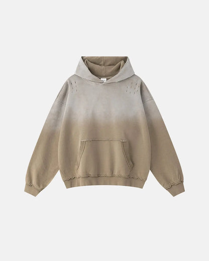 Monkey Wash Ripped Hoodies | LCDEGO Streetwear