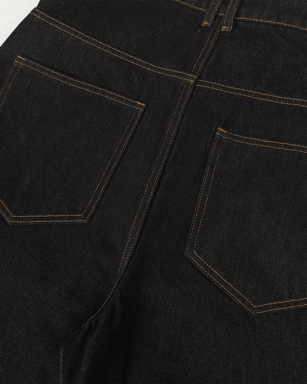 Buttons Up Raw Baggy Jeans | LCDEGO Streetwear