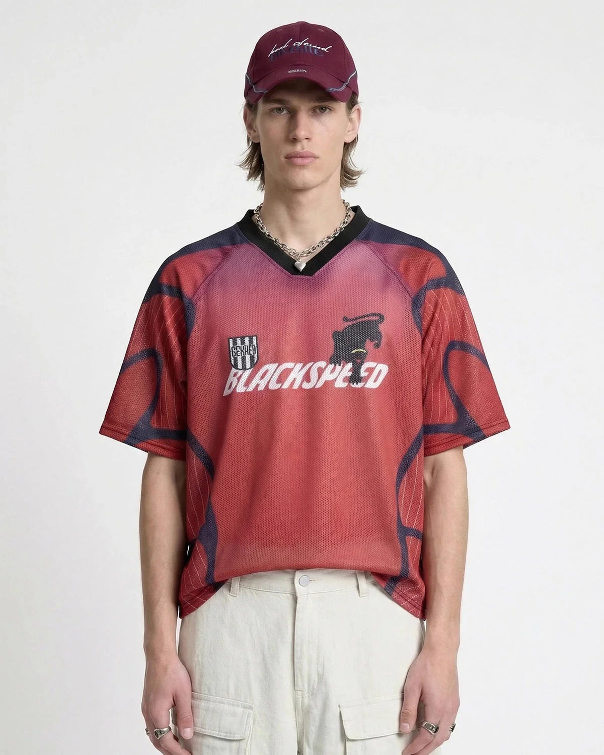 Athletic Panel Mesh Jersey | LCDEGO Streetwear